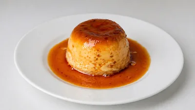 Flan casero al microondas rápido