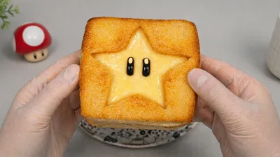 Sándwich Estrella de Super Mario Bros