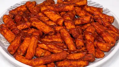 Takis Fuego caseros en la freidora de aire