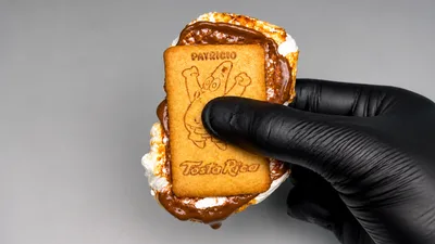 S'mores con Nocilla y nubes