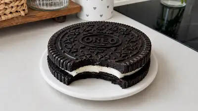Tarta de Oreo gigante sin horno
