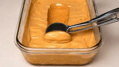 Helado de café dalgona