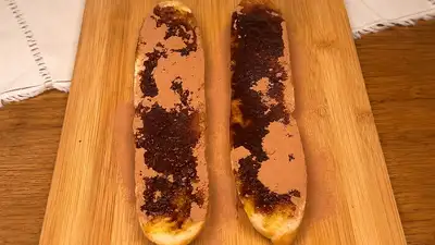Pan con aceite y ColaCao