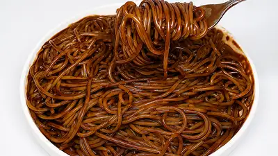 Espaguetis con Nutella