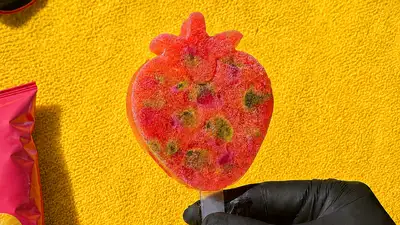 Helado de gominolas con Fanta